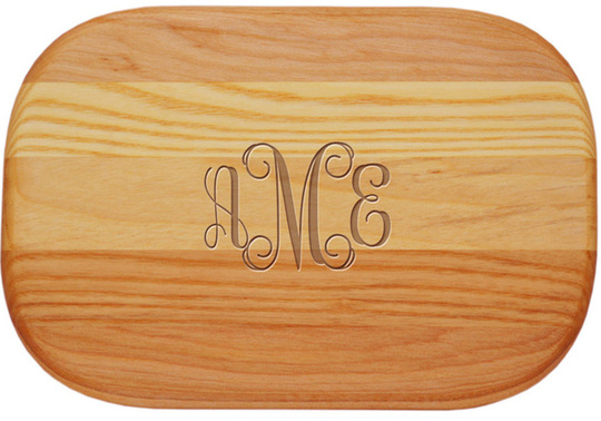 Script Monogram Small 10-inch Bar Board